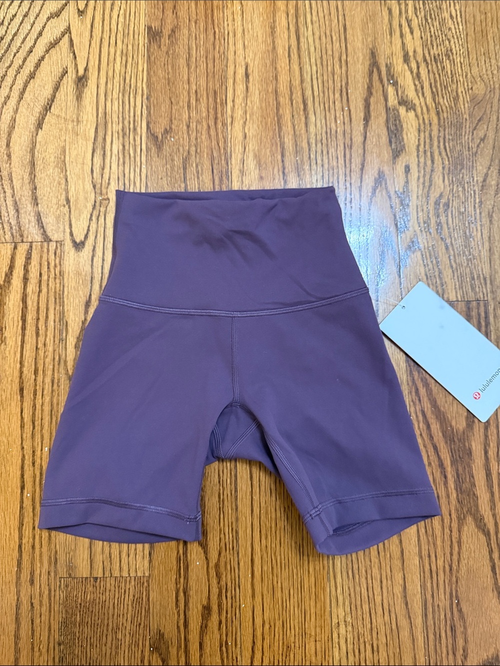 Lululemon High-Rise Women’s Bike Shorts in Deep Plum